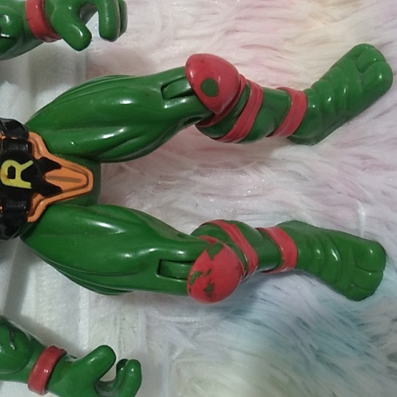 Vintage 1994 No Mask Teenage Mutant Ninja Turtle Raphael Collectible - Picture 4 of 9